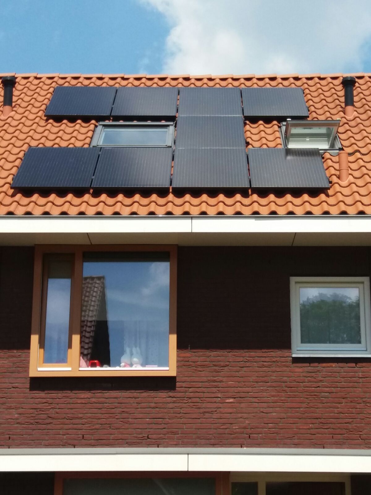 Voorbeelden van onlangs gemonteerde zonne-energie installaties