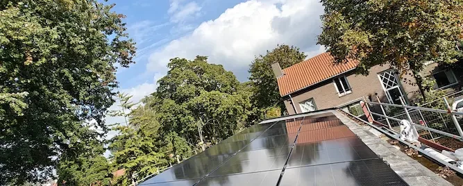 Zonnepanelen op Reset