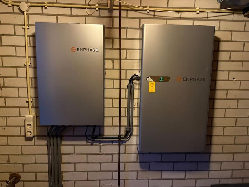 Enphase thuisbatterij met backup