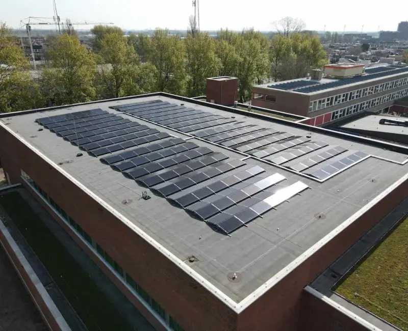 Professionele zonne-energie voor bedrijven zakelijke pv installatie