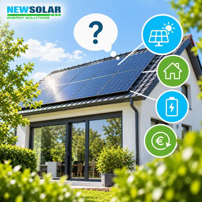 Support van NewSolar een vraag over zonnepanelen